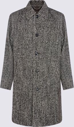 Nn.07 Grey Wool Franco Coat