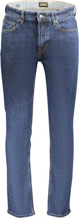 HUGO BOSS Straight Jeans - Heren - Slim Fit Jeans - Blauw - W30 L32 - Jeans