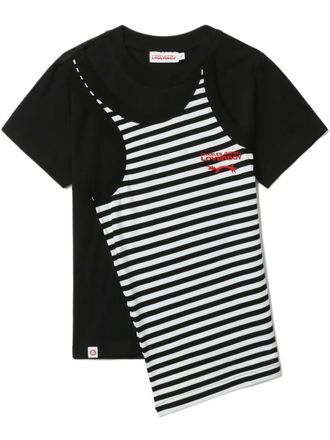 Charles Jeffrey Loverboy T-shirt con logo - Nero