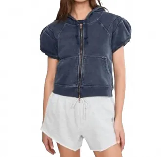 Free People Summer Sweatshirt In Night Shadow