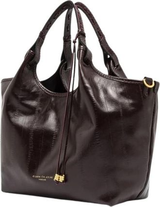 Gianni Chiarini DUA Tote Bag - unisex - Shoppers - Rood - ONE Size - Leer - Tassen