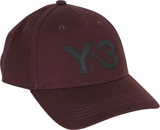 Yohji Yamamoto Logo Cap - Heren - Petten - Rood - ONE Size - Katoen - Accessoires