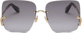 Roberto Cavalli Occhiali da sole Snake Collection - Oro