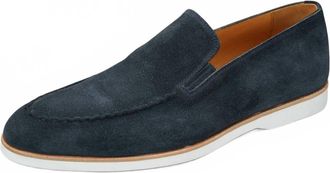 Bontoni Mens Raggio Stitch Venetian Shoes In Sirena