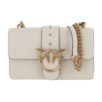 Pinko Pinko, Dames, Tassen, Wit, Maat: ONE Size Leer