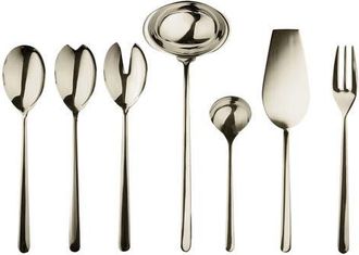 Mepra Linea Serving Set - 7 Pieces in Champagne at Nordstrom