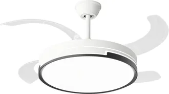 Purline Ventilador de techo retr&aacute;ctil con luz led y temporizador