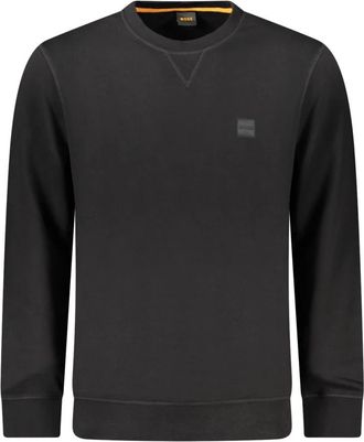 HUGO BOSS Westart Sweatshirt - Heren - Sweatshirts - Zwart - 3XL - Katoen - Hoodies & sweatvesten