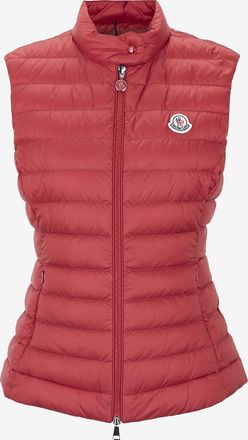 Moncler Taillierte Steppweste mit Stehkragen Igens
