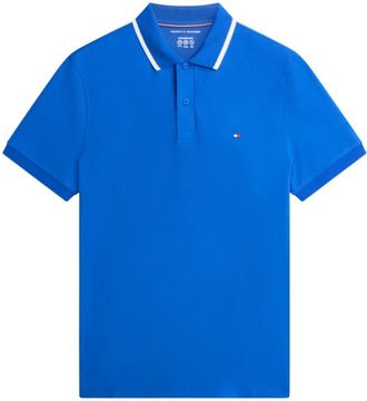 Tommy Hilfiger Polo Shirt - Heren - Polos - Blauw - 2XL - Tops