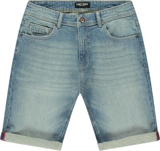 Cars Jeans Jeansbermudas CARS JEANS TARGET Denim Short, Herren, Gr. XXL, N-Gr, stone used, Denim/Jeans, Obermaterial: 99% Baumwolle, 1% Elasthan, Abriebeffekte, 