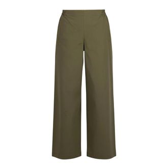 Ni&ugrave; Wide Trousers, female, Green, Size: S Bojan Wide Trousers