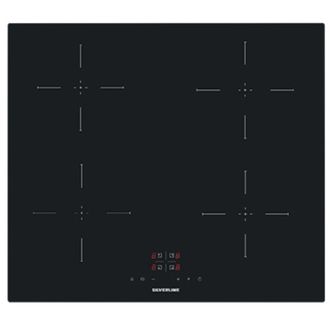 Silverline IH5445B01. Colore del prodotto: Nero, Posizionamento dellapparecchio: Da incasso, Dimensione della larghezza del piano cottura: 59 cm. Tipo di