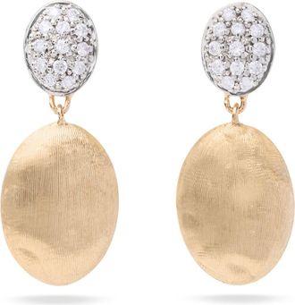 Marco Bicego Siviglia 18K Yellow Gold & Diamond Drop Earrings at Nordstrom