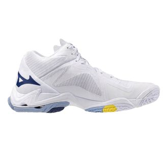 Mizuno Mens Wave Lightning Z8 Trainers (White) - Size UK 11.5