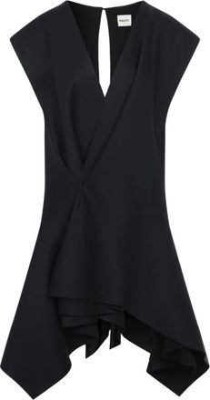 Khaite Merith Mini Jurk - Dames - Korte kleedjes - Zwart - XS - Kleedjes