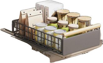 OEM Organizador De Armario, Dise&ntilde;o Plegable, Caj&oacute;n Deslizante De F&aacute;cil Acceso, Gris-s