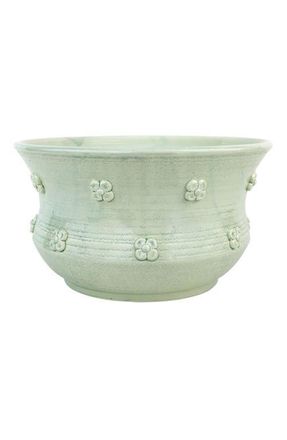 Vietri Giardino di Fiori Celadon Round Planter in Green at Nordstrom