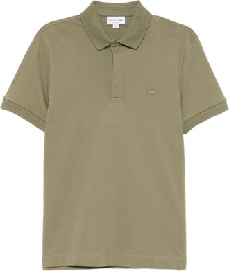 Lacoste Polo con applicazione - Verde