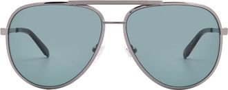 Guess Blue Pilot Mens Sunglasses GU00209 08V 61