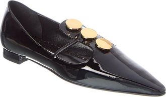 Manolo Blahnik Khafre Patent Flat