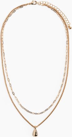 H&M Zweireihige Halskette - Gold