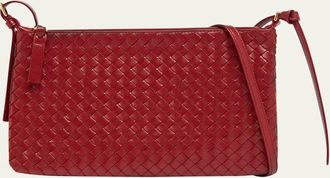 Bottega Veneta Gemellini Leather Crossbody Bag