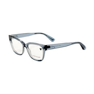 Longchamp Womens 53mm Transparent Avio Blue Opticals