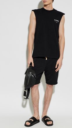 AllSaints Sleeveless Underground T-shirt, Mens, Black