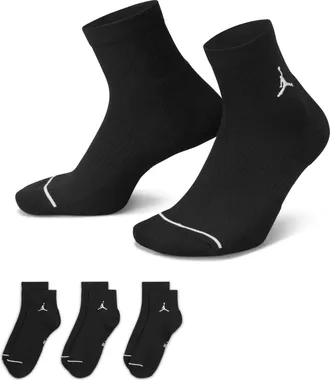 Nike Jordan Air Jordan Everyday Ankle Socks Black White DX9655-010
