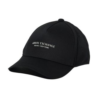 A|X Armani Exchange Caps, male, Black, Size: ONE SIZE Casual Cap