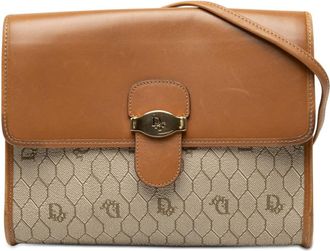 Dior Pre-owned Dior Honeycomb Coated Canvas Crossbody Ladies 2L7MK3S4SH6DL2VA