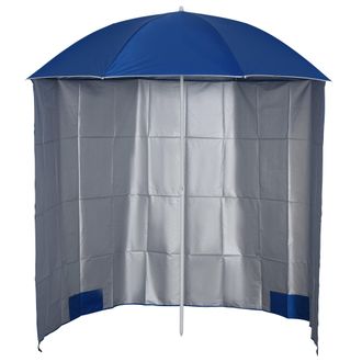 OUTSUNNY 2.2M Outdoor Parasol Fishing Umbrella Beach Sun Shelter w/ Carry Bag | TJ Hughes