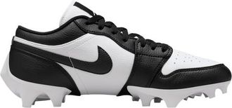 Nike Jordan Mens 1 Vapor Edge Low - Football Shoes Black/White/Black Size 10.0