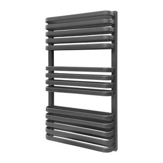OEM Luxrad Piatto Due Radiador De Ba&ntilde;o 93,4x53 Cm Zbd Negro 1032w