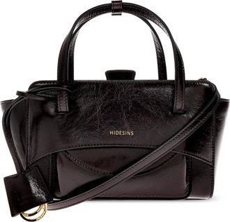 Hidesins Borsa Piccola con Patta - - Bags - Donna - Marrone - ONE SIZE