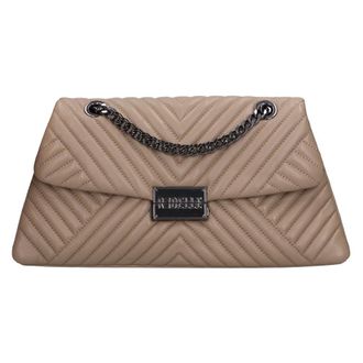 Rebelle Dames, Tassen, Beige, Maat: ONE Size Leer