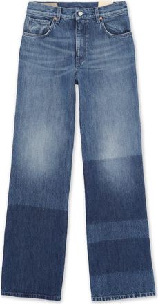 Fortela Baggypatch Wide Fit Denim Pants in Custom Wash at Nordstrom, Size 26 32 Eu