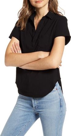 Frank & Eileen Pocket Tee in Black at Nordstrom, Size X-Small