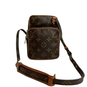 Louis Vuitton Pre-owned Cross Body Bags, female, Brown, Size: ONE SIZE Pre-owned Vintage Cross Body Bag