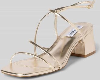 Steve Madden Sandalette mit Blockabsatz Modell REMMI in Gold, Gr&ouml;&szlig;e 39