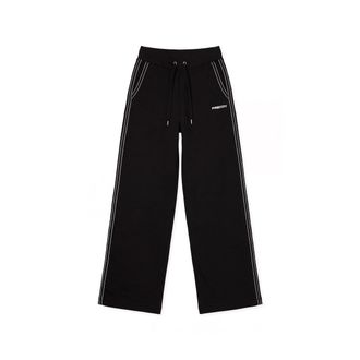Freddy Pantaloni sportivi comfort a gamba ampia con bande perlate