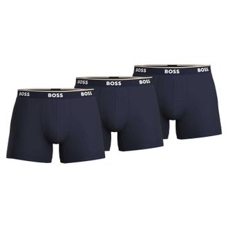 HUGO BOSS Heren Boxershort (Pakket van 3) (Marine)