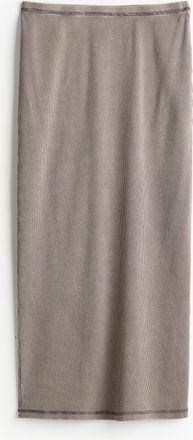 H&M Maxijupe aus Jersey - Grau