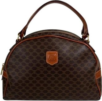 Celine Pre-owned Vintage Schoudertas - Dames - Vintage Handtas - Bruin - ONE Size - Leer - Vintage