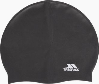 Trespass Unisex Adult Denon Swim Cap - Black - Size: ONE size
