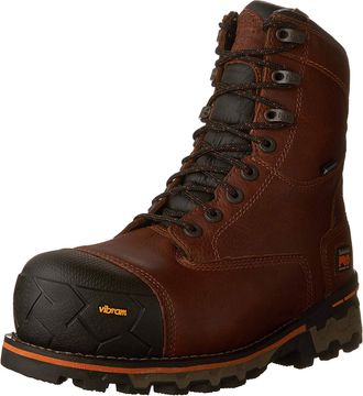 Timberland Timberland Pro - Mens CSA 8 in Boondock Ct Wp Shoe, 7 2E UK, Dark Brown