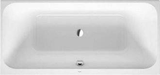 Duravit Duravit - Happy D.2 Ba&ntilde;era Rectangular Empotrada, 2 Respaldos