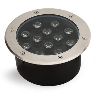 Trade Shop Trade Shop Traesio - Trade Shop - 12w 12 Led Caja Ligera Del Suelo Empotrado Ip68