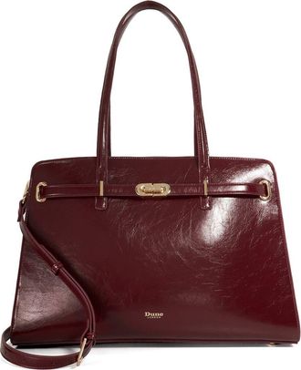 Dune London Define Tote in Burgundy at Nordstrom Rack